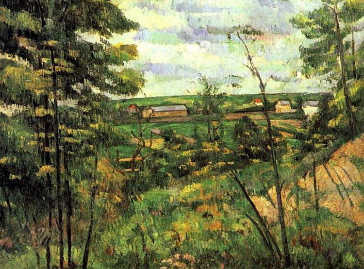 Paul Cezanne Das Tal der Oise oil painting image